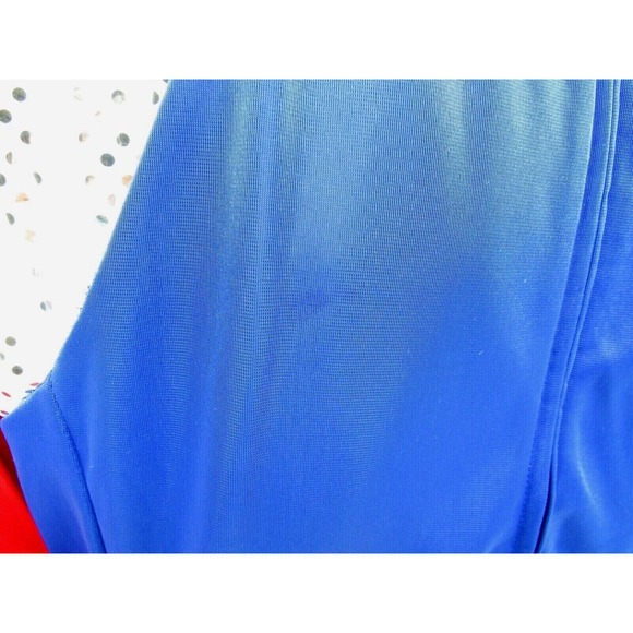 Women's NFL New York Giants Red Blue Jersey Knit Light Weight Jacket Size Medium - Picture 6 of 6